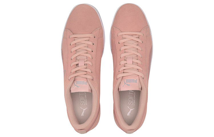(WMNS) PUMA Smash v2 SD Pink/White Low Casual Board Shoes 365313-24