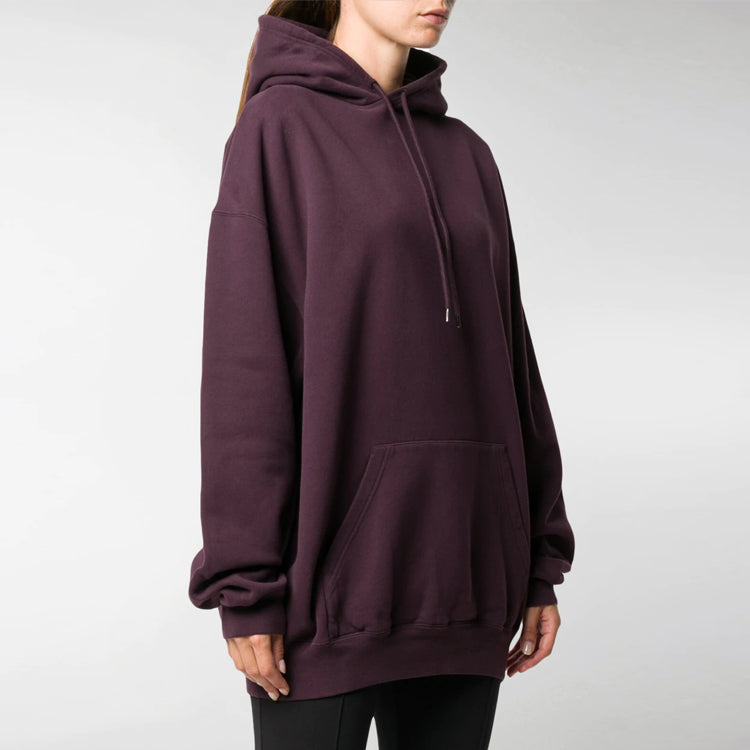 (WMNS) Balenciaga Alphabet Printing Hoodie Purple 578135TJVA85865