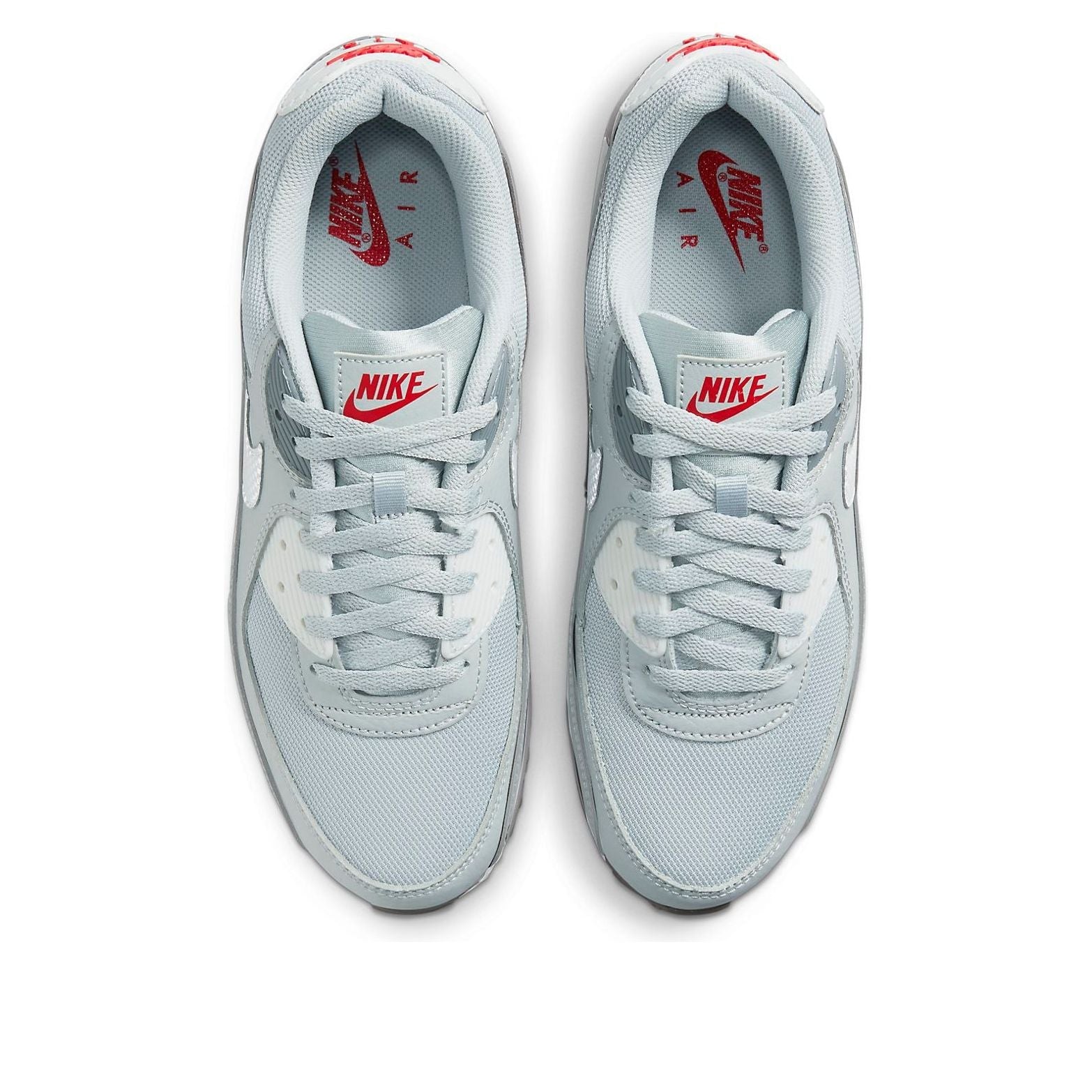 Nike Air Max 90 'Light Smoke Grey Red' DM9102-001