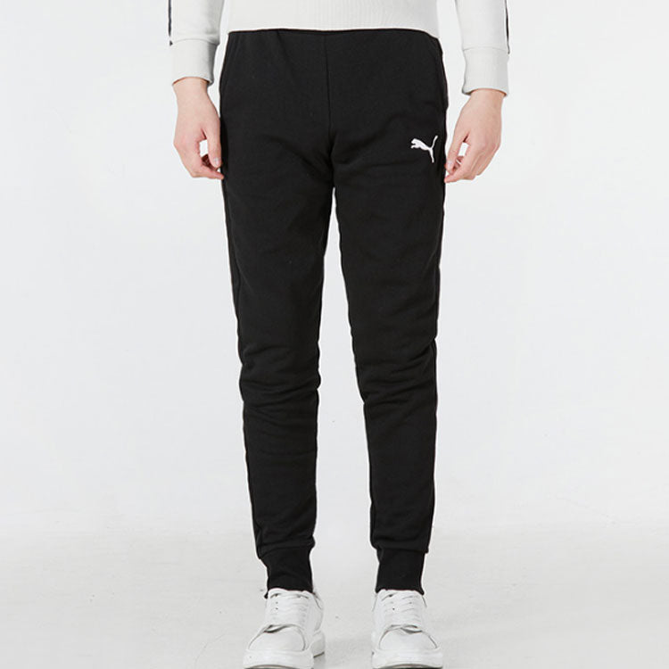 PUMA ESS Logo Pants 'Black' 656582-03