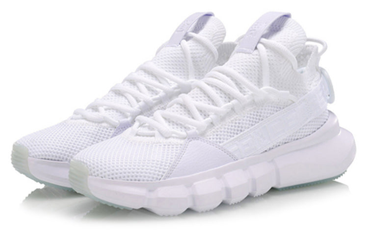 (WMNS) Li-Ning Essence 2 Lace Up Mid 'Snow White' AGBP024-1