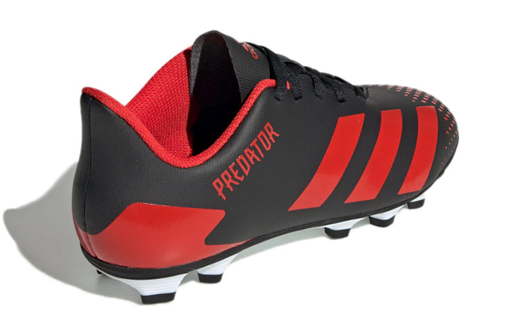 (GS) adidas Predator 20.4 FG 'Black Red' EF1931