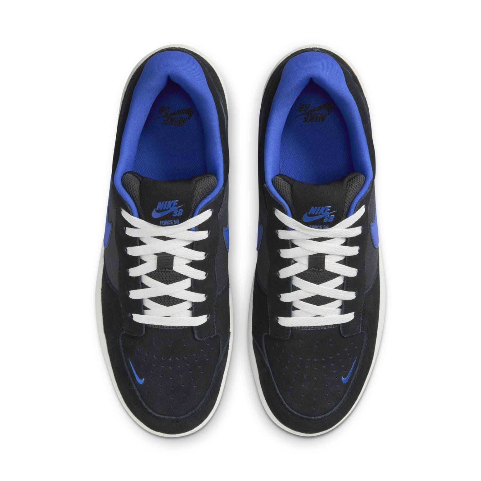 Nike SB Force 58 'Black Hyper Royal' DV5477-004