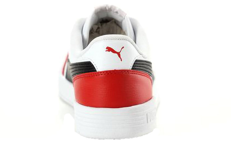 PUMA Caracal SoftFoam Casual Board Shoes White/Red 369863-14