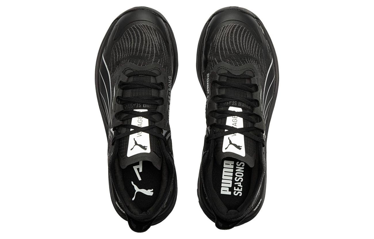 (WMNS) PUMA Voyage Nitro 2 'Black Metallic Silver' 376946-01