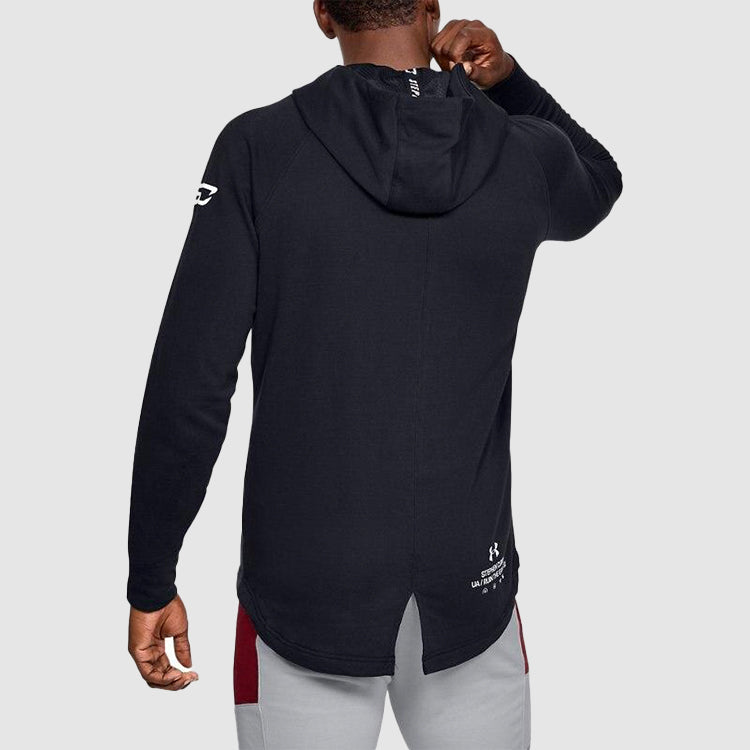 Under Armour SC30 Warm Up Hoodie Jacket 'Black Grey Red' 1351317-014
