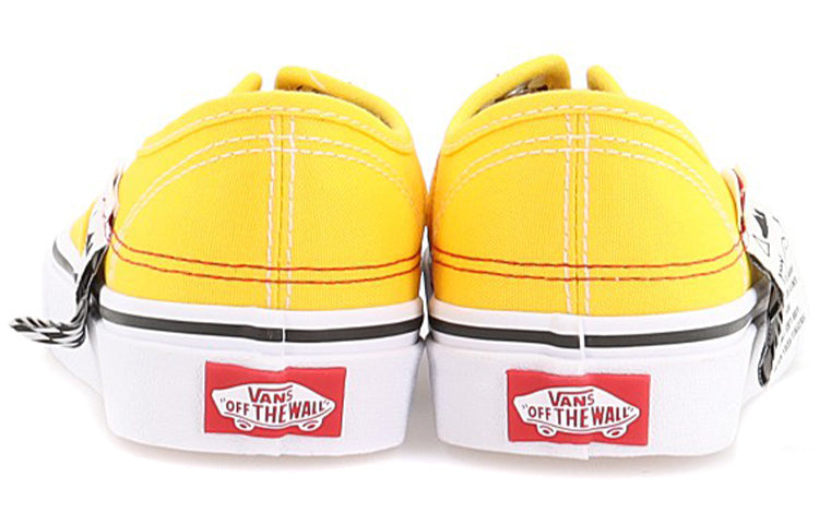 Vans DIY Authentic HC Skate Sneakers Low Shoes Yellow VN0A4UUC1AE