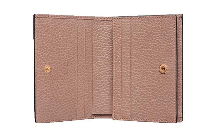(WMNS) Gucci GG Marmont Card Case 'Porcelain Rose' 658610-17WAG-5788