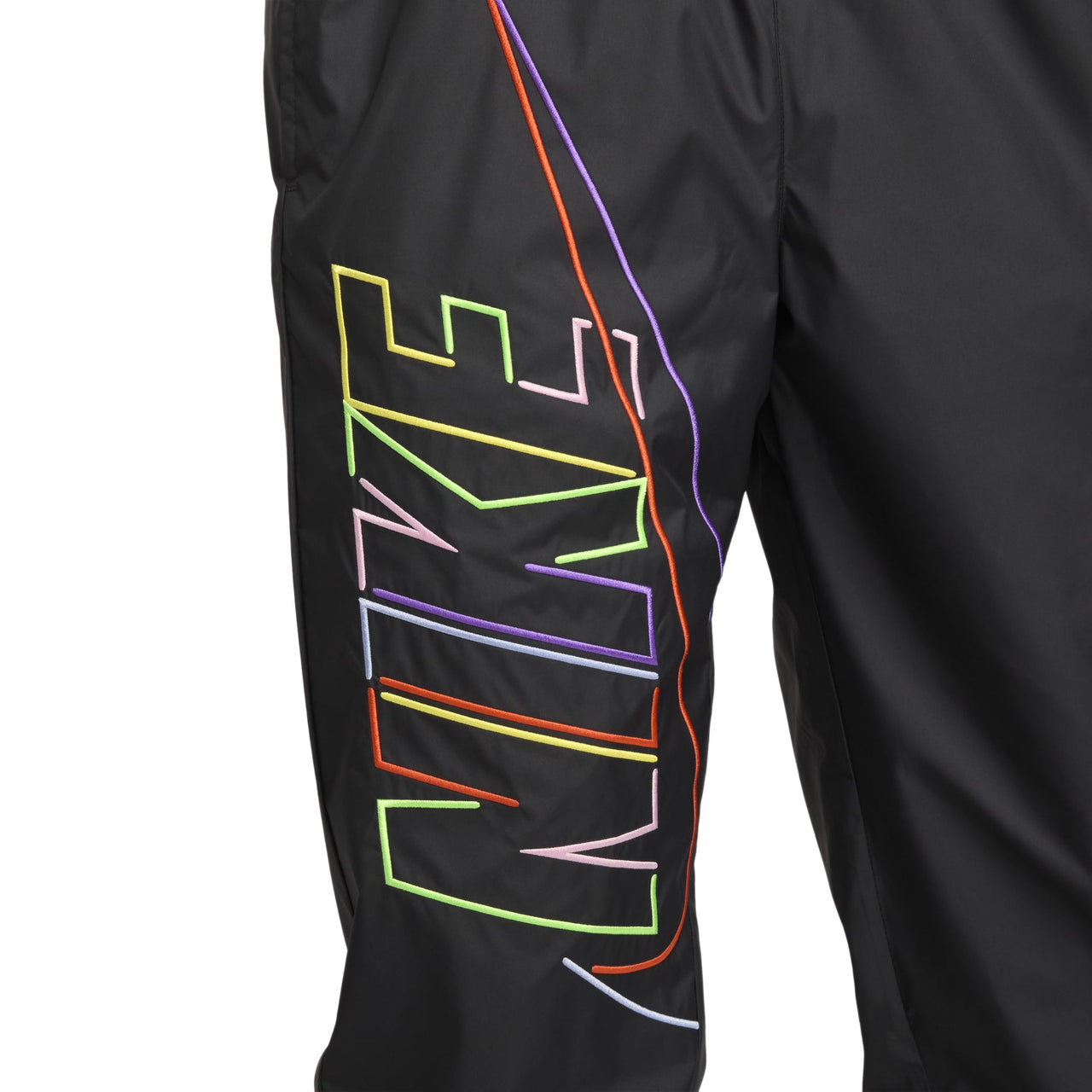 Nike Rainbow Logo Pants 'Black' DX0622-010