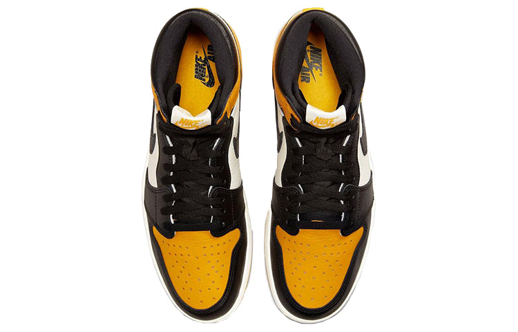 Air Jordan 1 Retro High OG 'Yellow Toe white' 555088-711