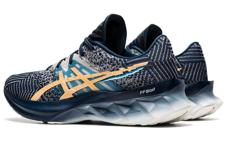 (WMNS) ASICS Novablast 'Pixel Noise - French Blue Champagne' 1012B006-400