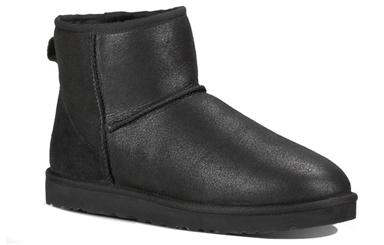 UGG Classic Mini Bomber High Top Fleece Lined Black 1007307-BJB