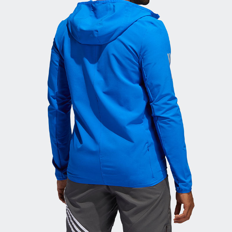 adidas OWN THE RUN JKT Running Sports Jacket Blue FR0801