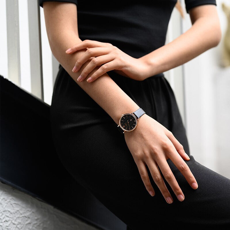 CASIO SHEEN Quartz Waterproof Sapphire Crystal Black Analog SHE-4539CGL-1AUPR