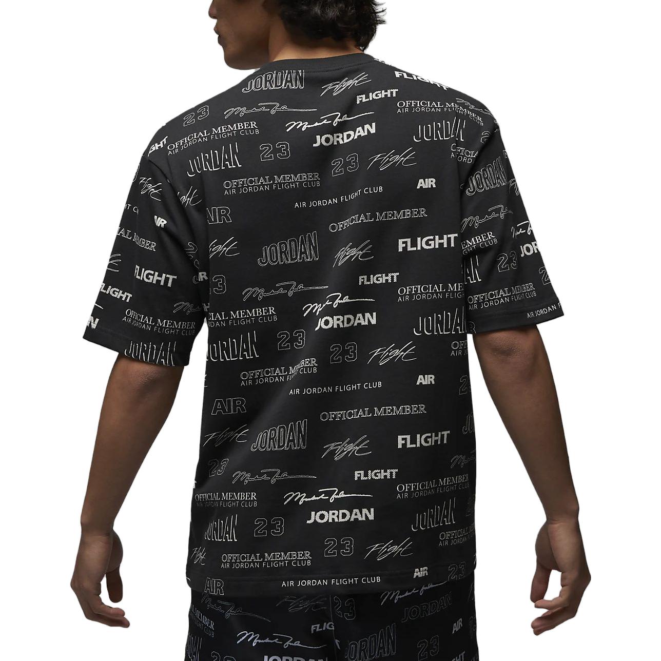 Air Jordan Full Flight MVP Short Sleeve T-Shirts 'Black' DX9574-045