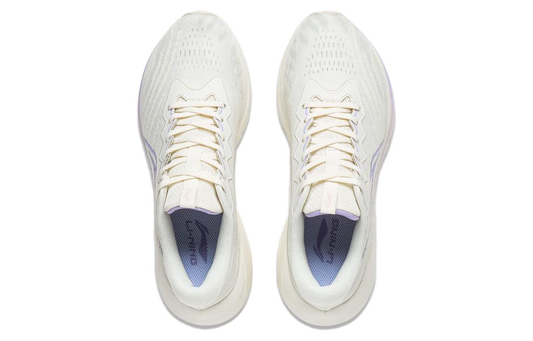 (WMNS) Li-Ning Lark 'Cream White Light Purple' ARST034-2