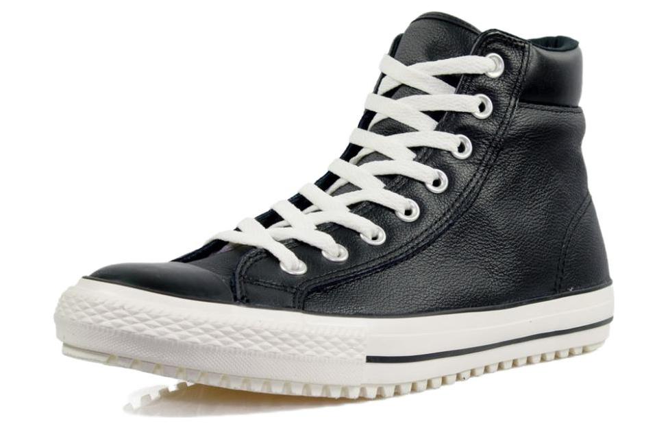 Converse Chuck Taylor All Star Boot High Top Leather 'Black' 149387C