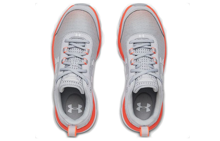 (WMNS) Under Armour Charged Assert 8 Gray/Orange 3021972-101