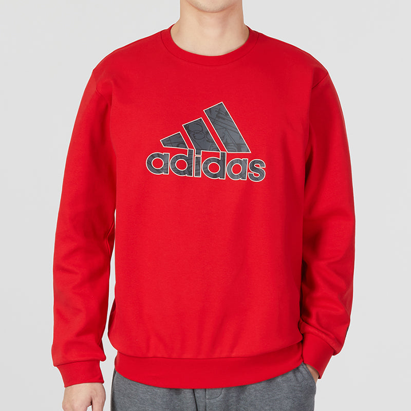 adidas Cm Gfx Crew 'Red Black' HZ3025