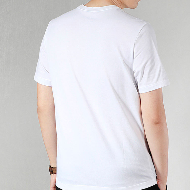 Air Jordan Basketball Printing Athleisure Casual Sports Short Sleeve White AT8926-100