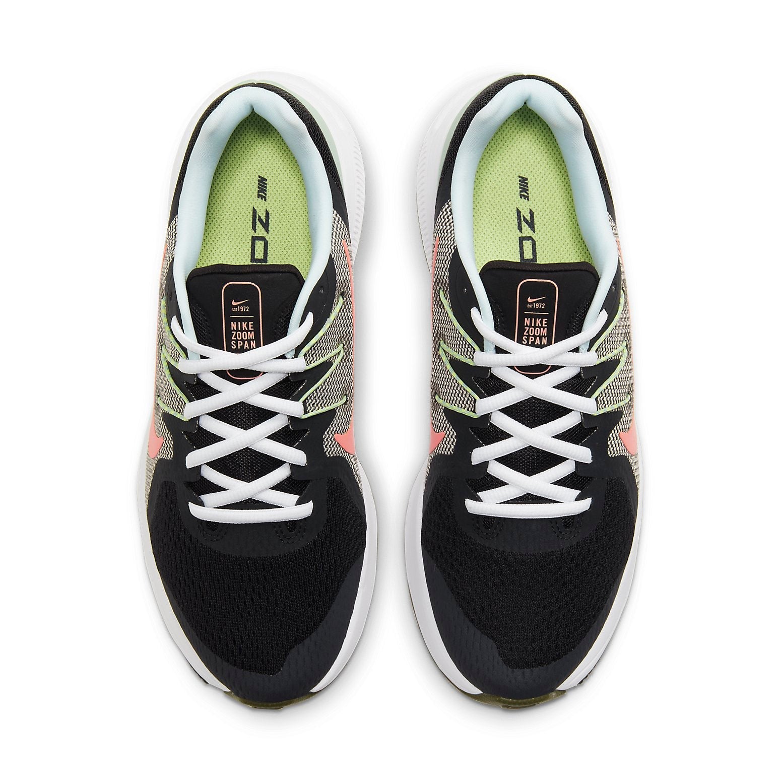 (WMNS) Nike Zoom Span 3 Shoes For Black/Green/Pink DJ0038-061
