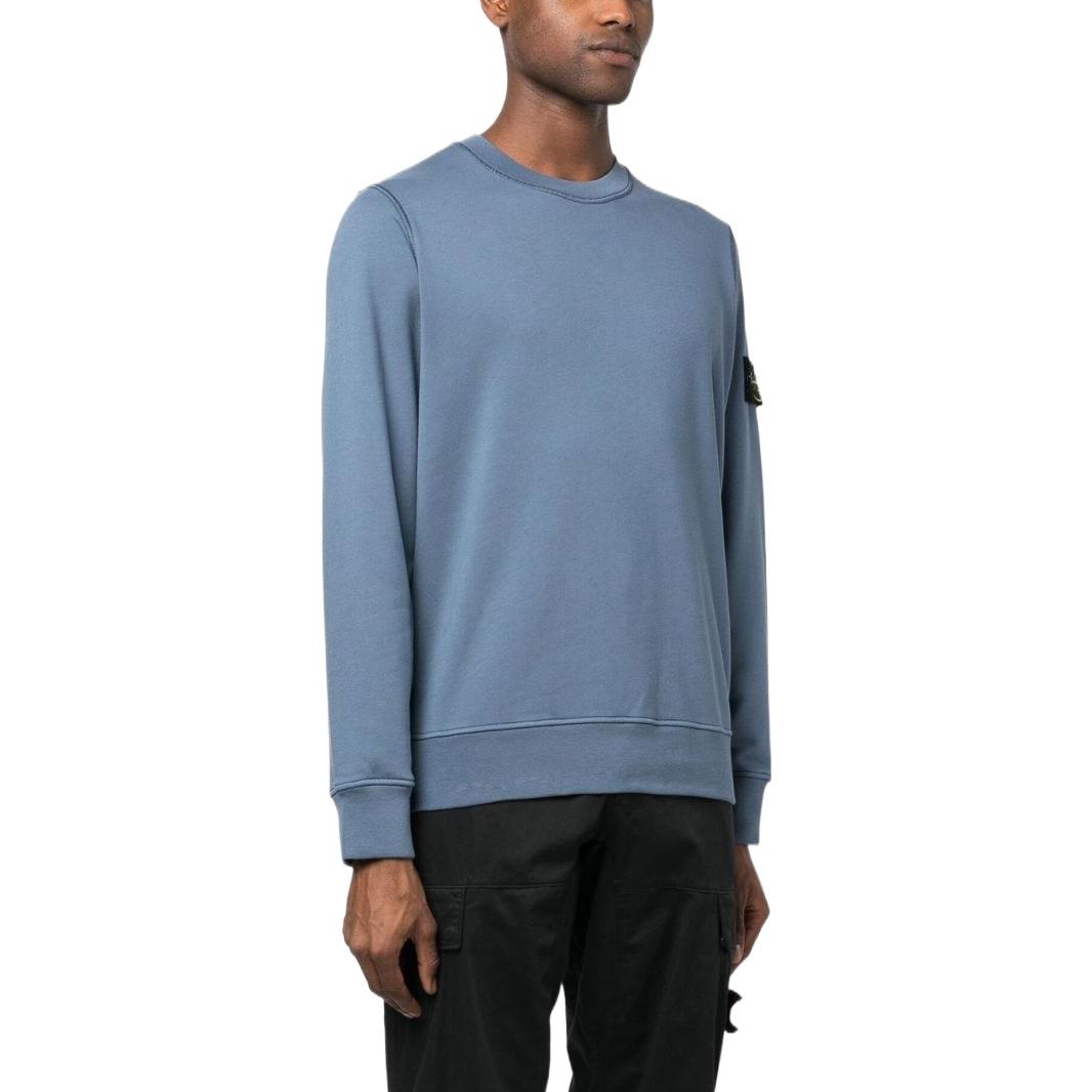 STONE ISLAND Classic Fleece Sweatshirt 'Dark Blue' 101563051-V0024