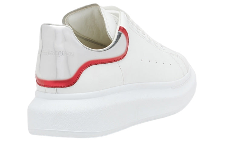 Alexander McQueen Oversized Sneaker 'White Silver Red' 750335WIDJN9174