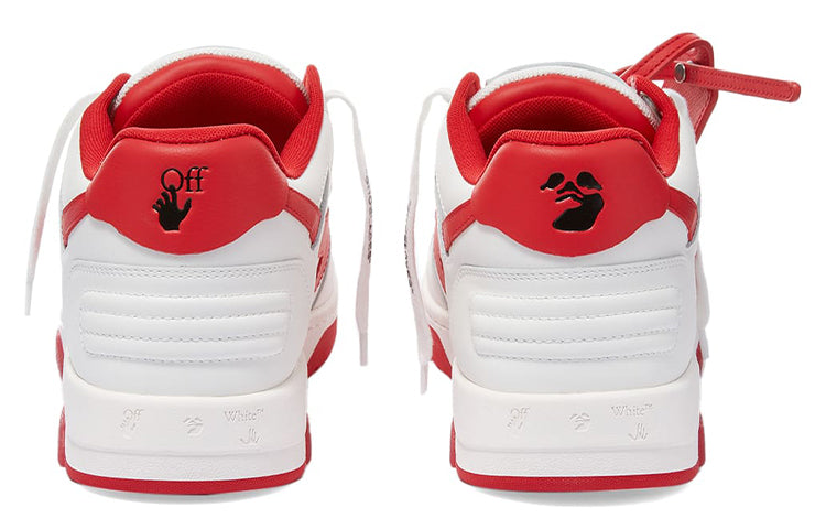 Off-White Out Of Office Low-Top Sneaker 'Red White' OMIA189S22LEA0010125