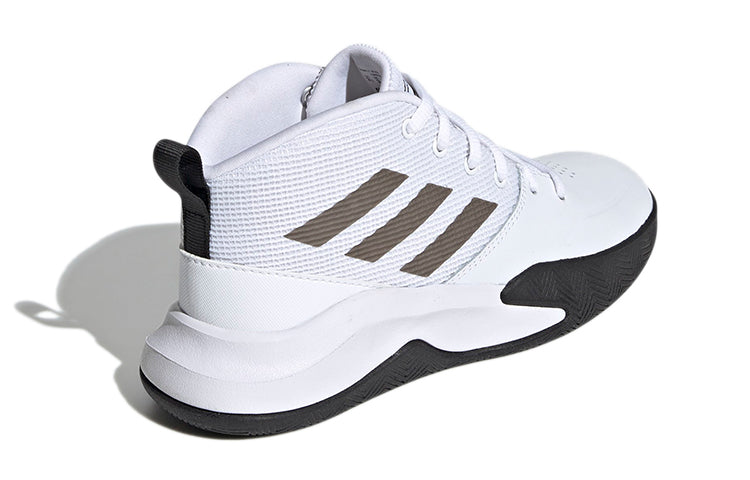 (GS) adidas Own The Game Wide K 'Cloud White' EF0310