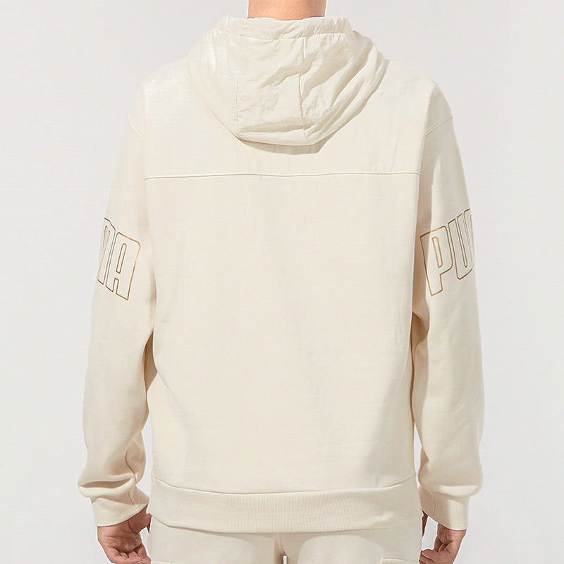 PUMA Winterized Logo Hoodie 'Beige' 848255-73
