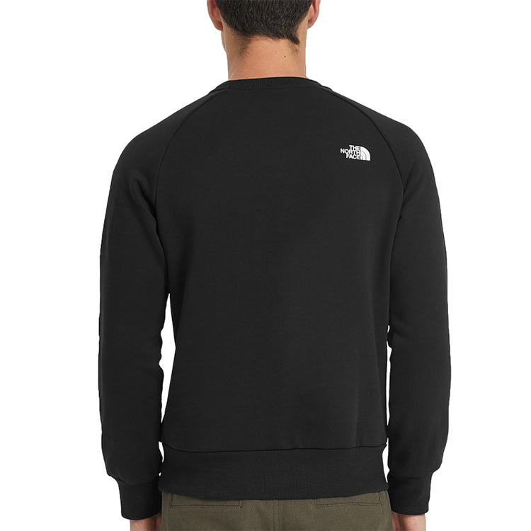 Men's THE NORTH FACE Chest Large Long Sleeves Round Neck Black NF0A3VUB-JK3