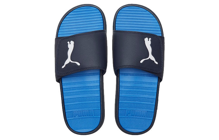 PUMA Cool Cat Sport Slipper Black/Blue/White 371051-04