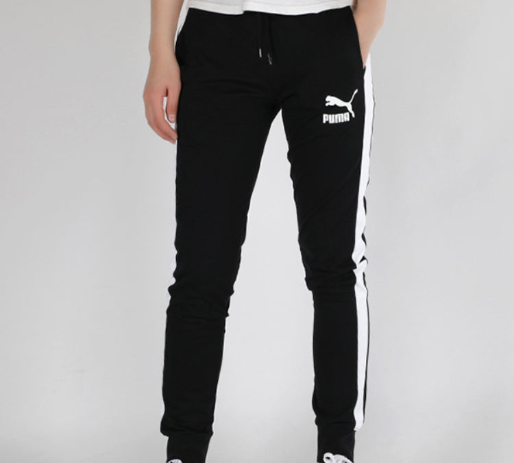 (WMNS) PUMA Iconic T7 Track Pants 'Black' 599905-01