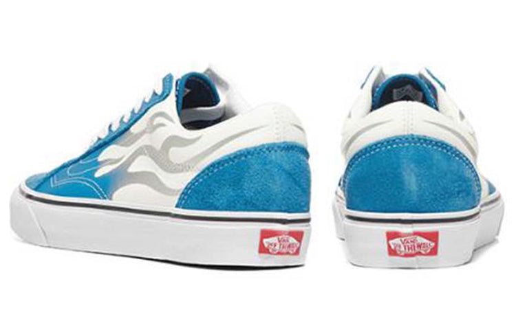 Vans Old Skool 'Flame - Mediterranian Blue' VN0A4U3BXF0