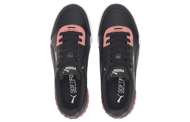 (WMNS) PUMA Carina Lift Black/White/Pink 373031-05