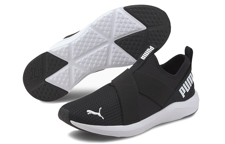 (WMNS) PUMA Prowl Slip-On 'Black White' 193078-01