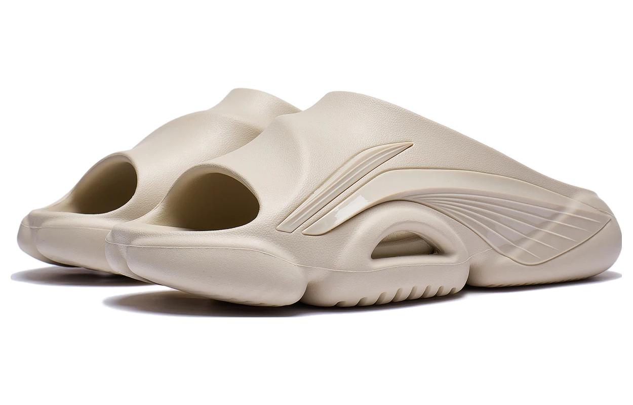 Li-Ning 1 Badfive Basketball Slides 'Beige' ABTT003-3