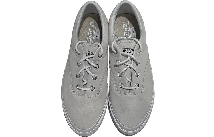 Converse Skid Grip Cvo Ox Lightweight Cozy Low Tops Sports Skateboarding Shoes Beige 171336C