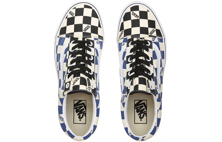 Vans Old Skool 'Big Check Black Navy' VN0A4U3BWRT