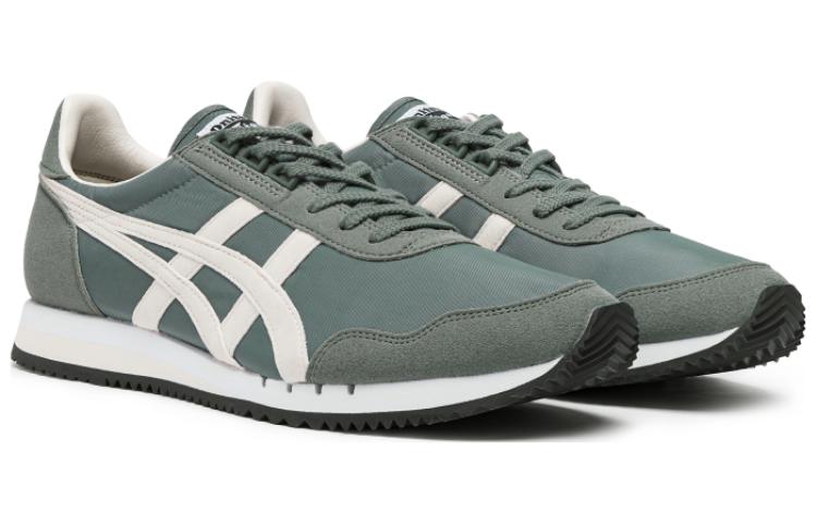 Onitsuka Tiger Dualio Marathon Running Shoes 'Green Cream White' 1183B545-400