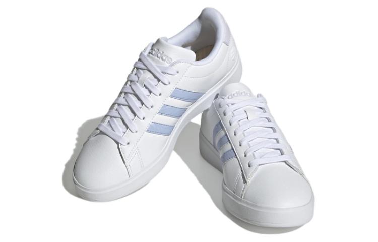(WMNS) adidas Grand Court 'White Light Blue' HP9404