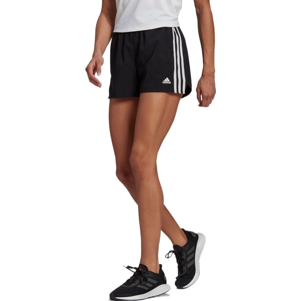 (WMNS) adidas Primeblue Designed 2 Move Woven 3-Stripes Sport Shorts Asia Sizing 'Black' GL3981