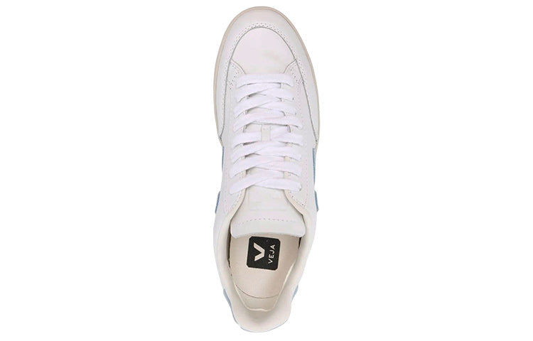Veja V-12 Leather 'Extra White Steel' XD0202787A