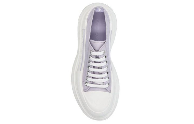 (WMNS) Alexander McQueen Tread Slick Sneakers 'Lilac White' 697072W4T315401