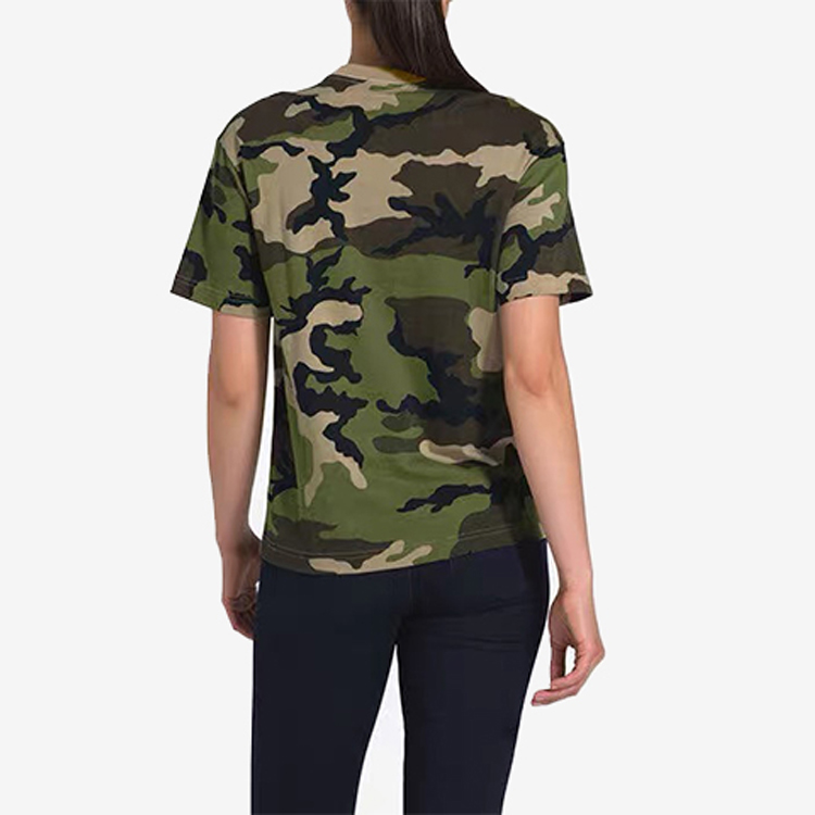 THE NORTH FACE Short-Sleeve Camo Multicolor NF0A3XA1K11