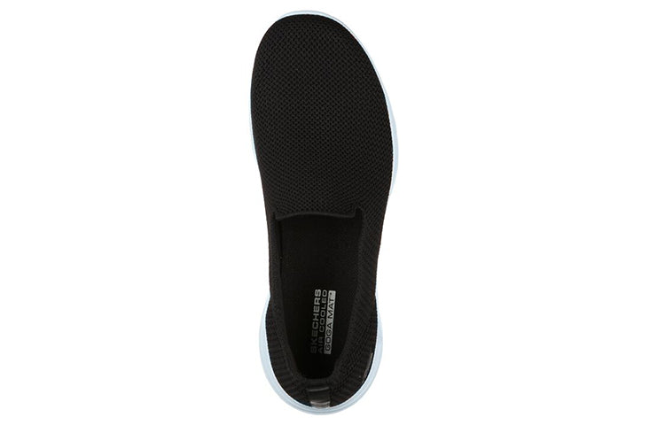 (WMNS) Skechers Go Walk Joy 'Sensational Day - Black White' 124187-BKW