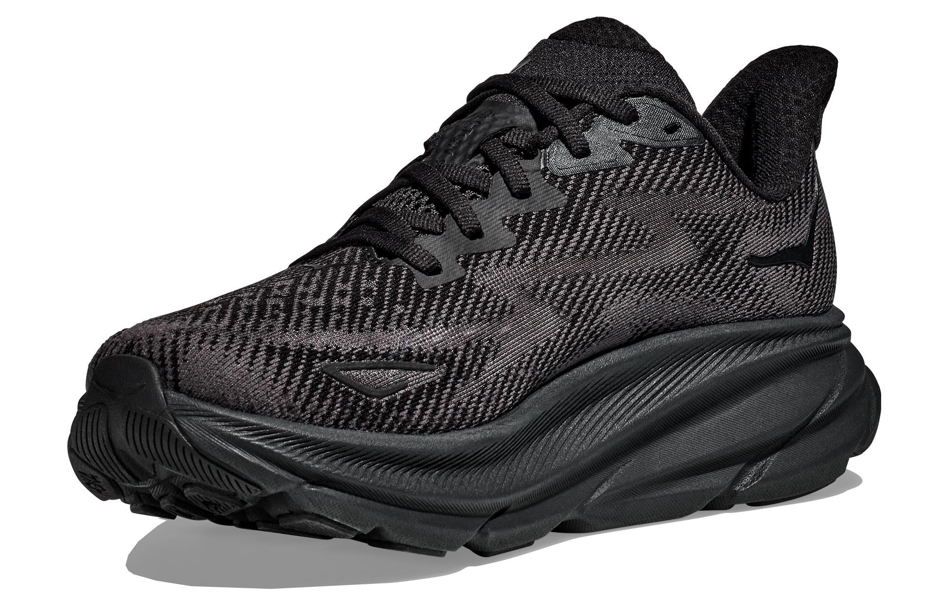 (WMNS) HOKA ONE ONE Clifton 9 'Triple Black' 1127896-BBLC