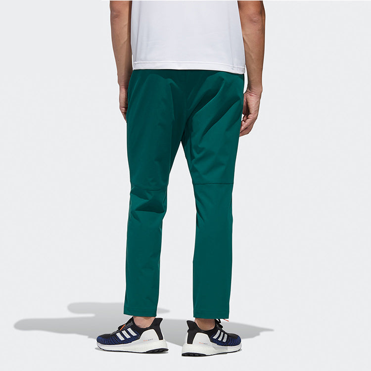 adidas Ub Pnt Twill Leisure Sports Track And Field Running Trousers Men Forest Green GM4442