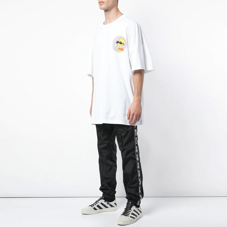 Off-White SS19 Bart Simpson Oversize Short Sleeve OMAA066S191850330188