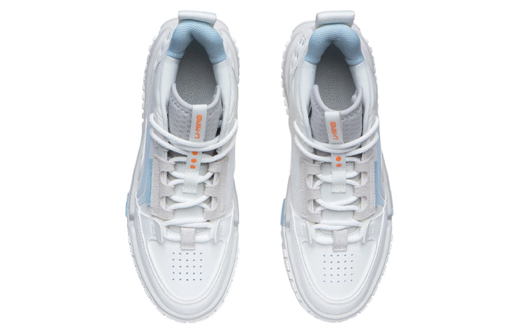 (WMNS) Li-Ning No.258 Mid 'White Blue' AGCR312-2